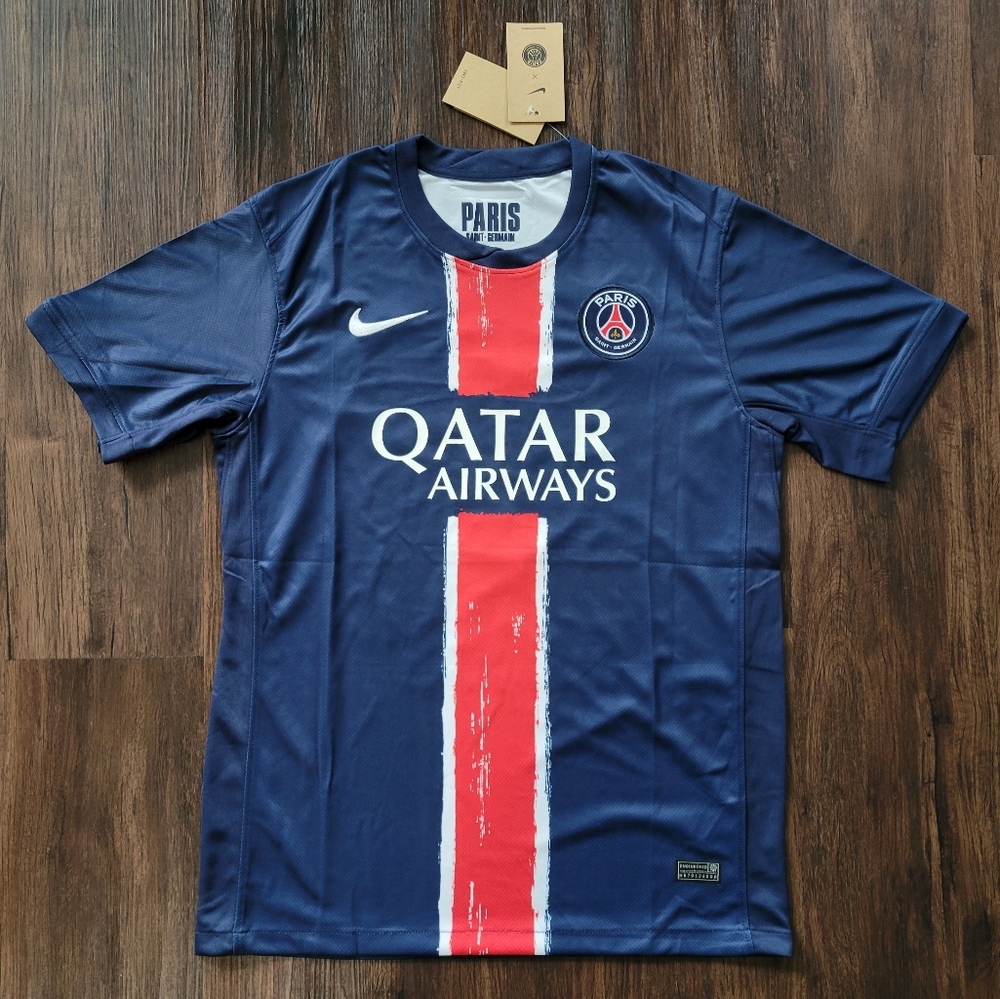 Khvicha Kvaratskhelia #7 PSG New Men's Home 2025/26 Soccer Jersey